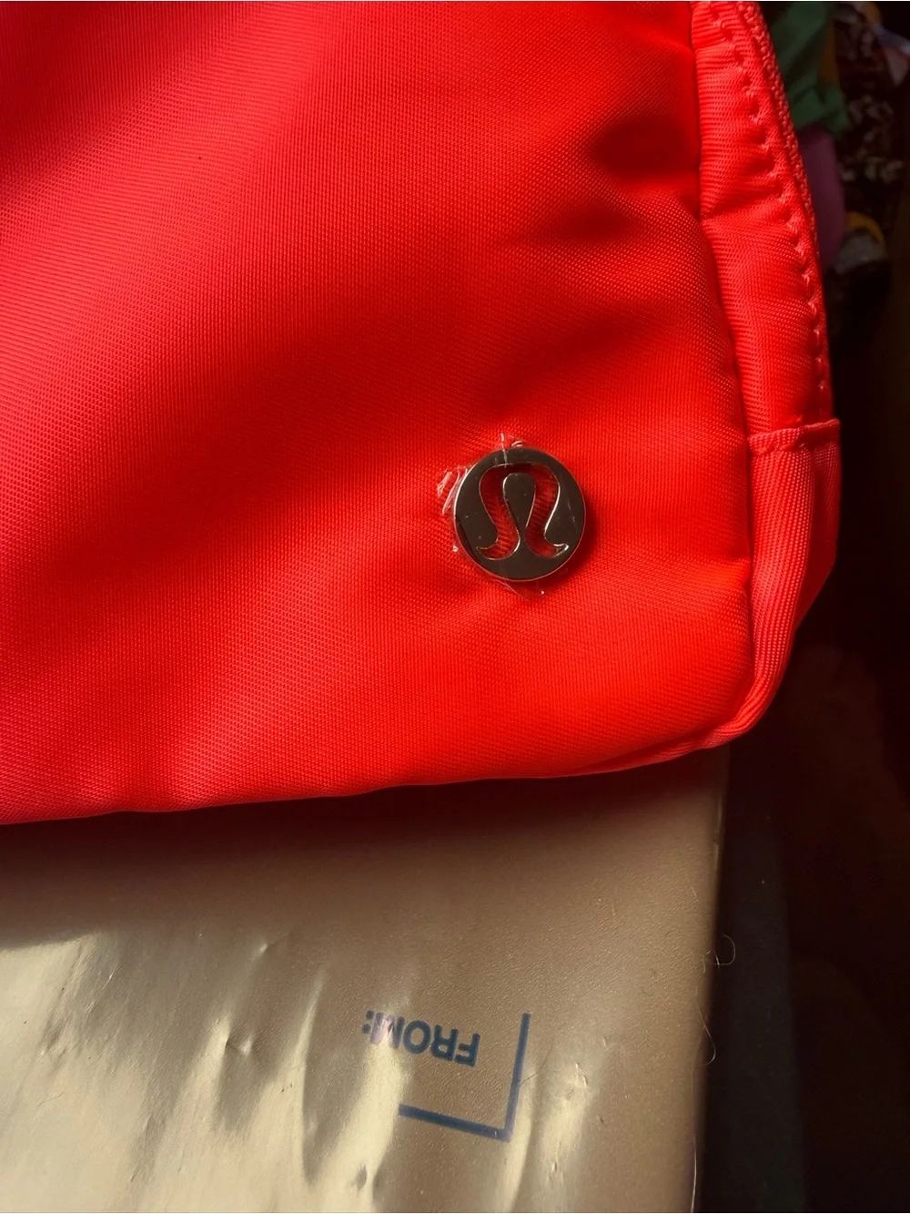 lululemon athletica rose color (bright Coral) everywhere belt bag